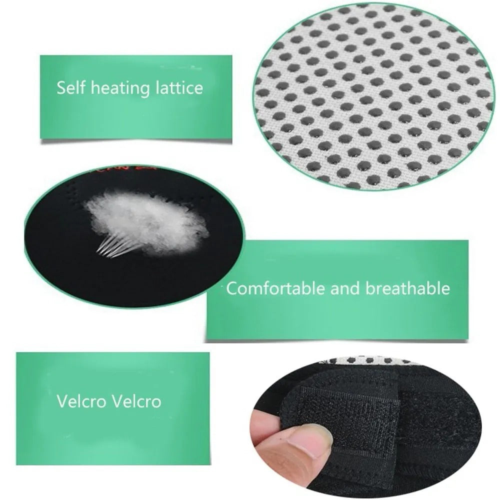 Self-heating Tourmaline Neck Magnetic Therapy Support Belt