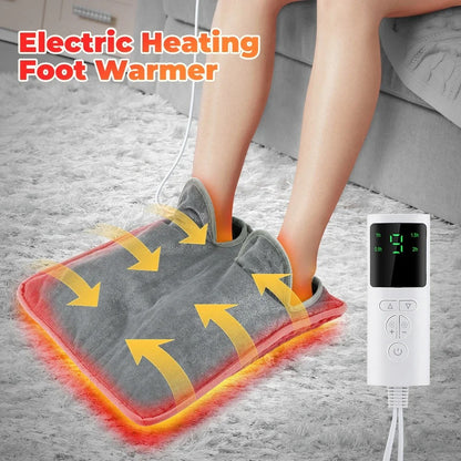 WarmStep™ Heated Foot Pad – Soft Plush Comfort