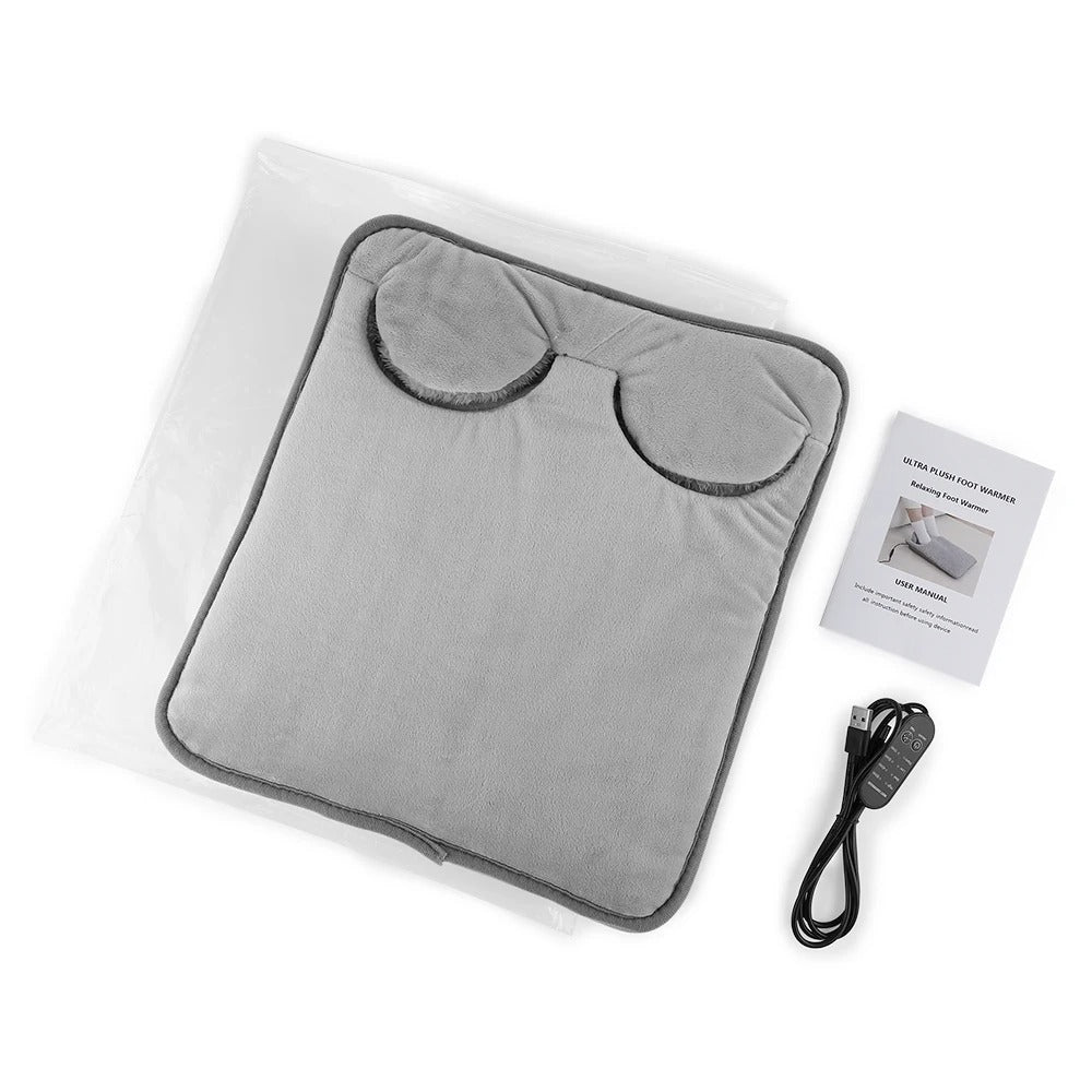 WarmStep™ Heated Foot Pad – Soft Plush Comfort